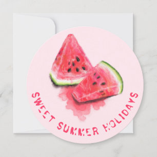 Watermelon-sommarkort