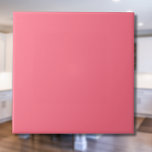 Watermelon Sorbet Solid Färg | Klassisk Elegant Kakelplatta<br><div class="desc">Watermelon Sorbet Solid Färg | Klassisk | ELEGANT | TRENDIG | SNYGGT | Gått</div>