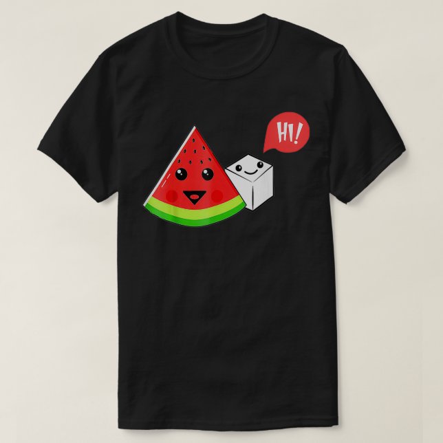 Watermelon Sugar Hi Funny Say Hi Summer T Shirt (Design framsida)