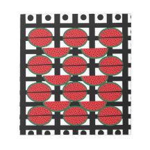 Watermelon Summer Fruit Geometric Mönster