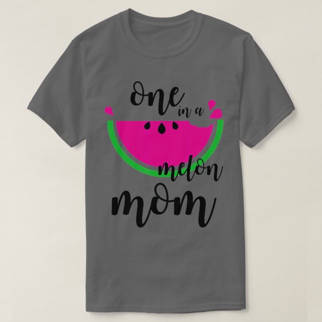 Watermelon Summer One i Melon Fruit Coola Mamma Gi T Shirt (Design framsida)