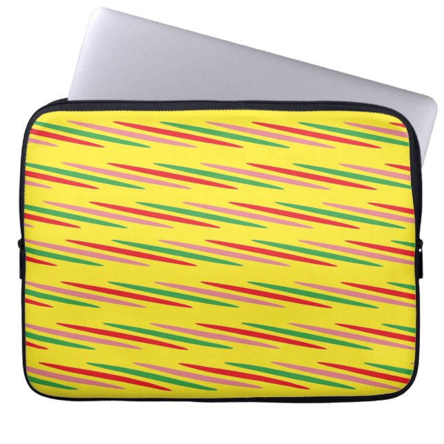 Watermelon Summer Rand Mönster-56204 Laptop Fodral (Framsidan)