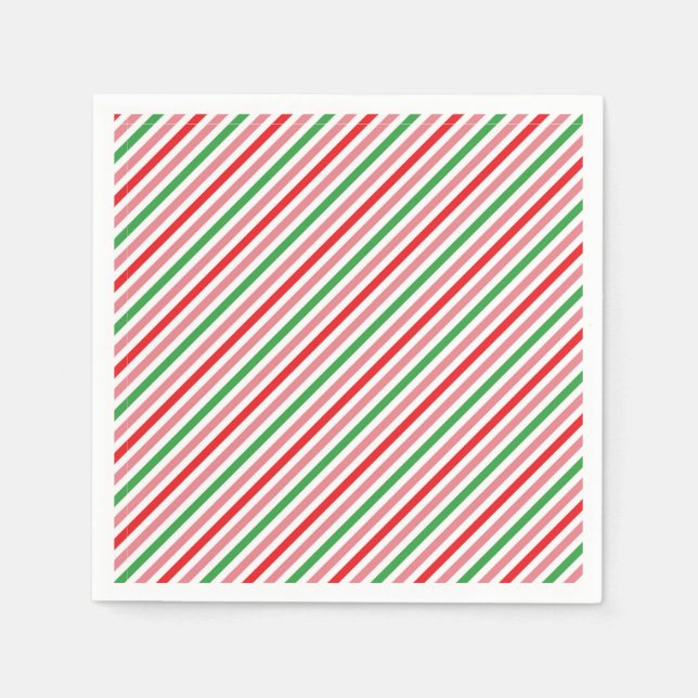 Watermelon Summer Rand Mönster-56206 Pappersservett (Framsidan)