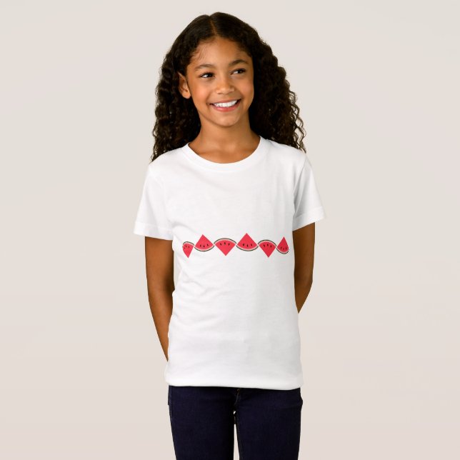 Watermelon Summer T-Shirt (Hel framsida)