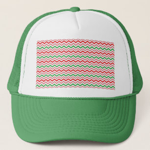 Watermelon Summer Zigzag Rand Mönster-56209 Keps
