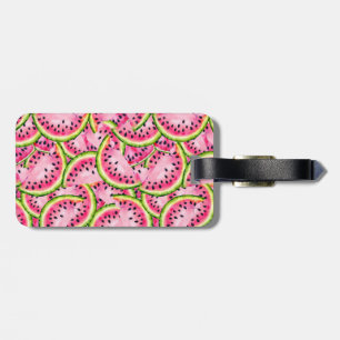 Watermelon Surprise Luggage Tag Bagagebricka