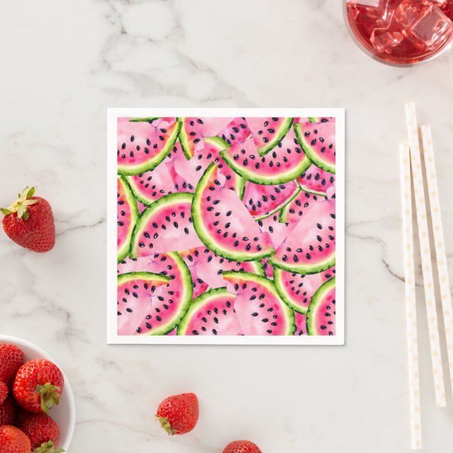 Watermelon Surprise Papper Napkins Pappersservett (Insitu)