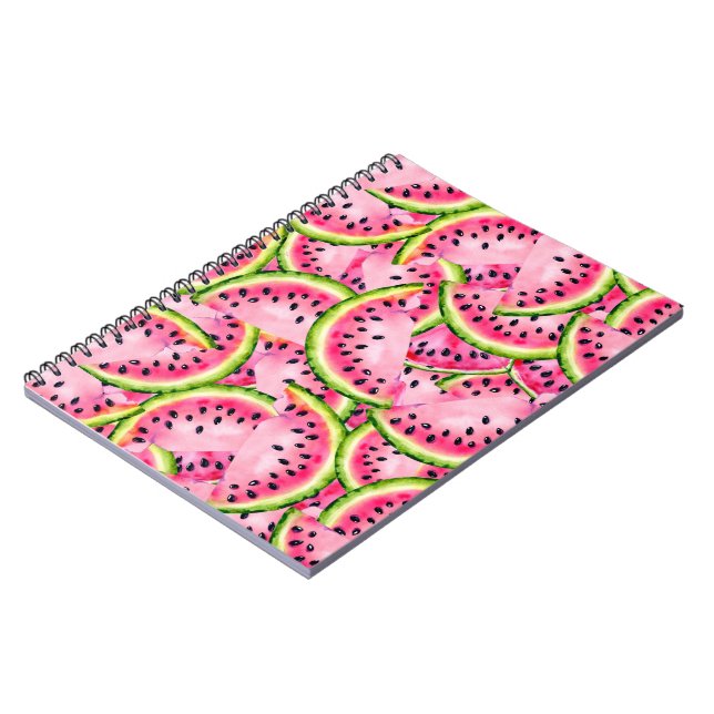 Watermelon Surprise Photo Notebook Anteckningsbok (Vänstra Sidan)