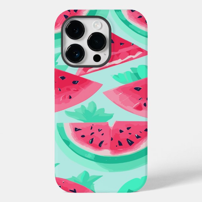 Watermelon Sweet Fruit Fresh Summer Stylized (Baksida)