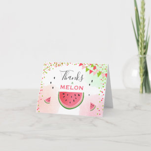 Watermelon - tack för ditt kort Ett i melonsommare