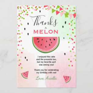 Watermelon - tack för ditt kort ett i melonsommare