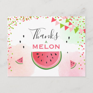 Watermelon Tack för ditt kort Tack för att du fyll