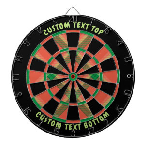 Watermelon Tartan Dart Board Darttavla