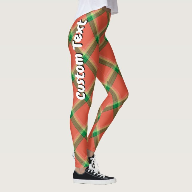 Watermelon Tartan Leggings (Höger)