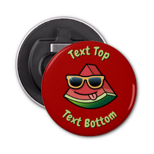 Watermelon Tecknad Flaska-öppnare Flasköppnare