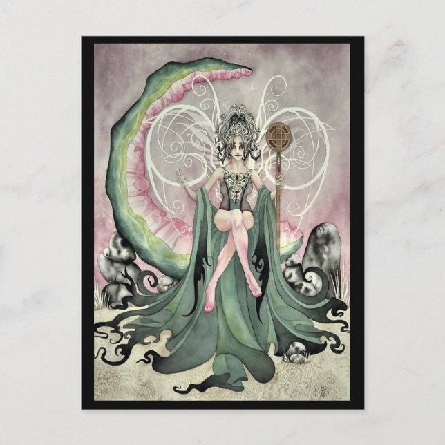 Watermelon Tourmaline Vykort (Framsida)