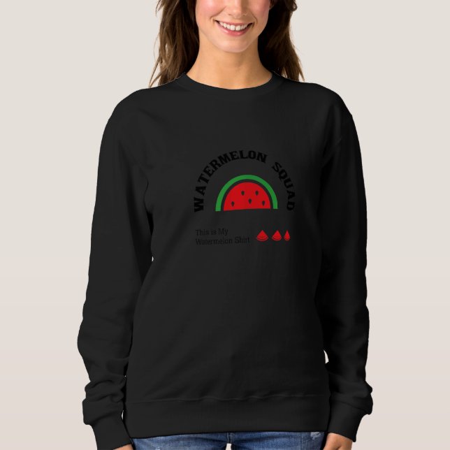 Watermelon Tropical Summer Fruits Melon   T Shirt (Framsida)