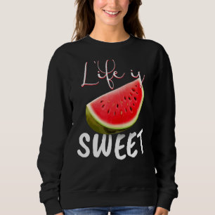 Watermelon Vegan I Life är sött i trädgårdens natu T Shirt