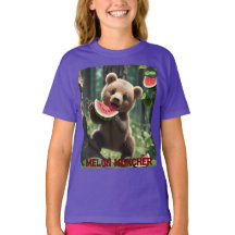 Watermelon Wanderer: Barn T-Shirt