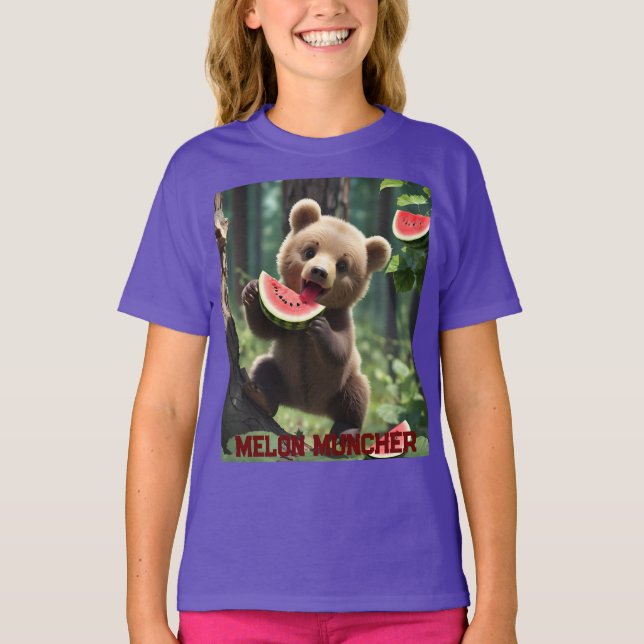 Watermelon Wanderer: Barn T-Shirt (Framsida)