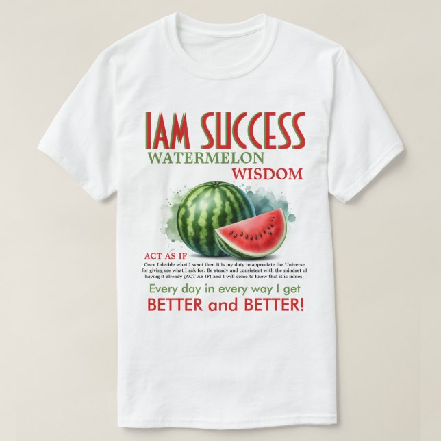 WATERMELON WISDOM T SHIRT (Design framsida)