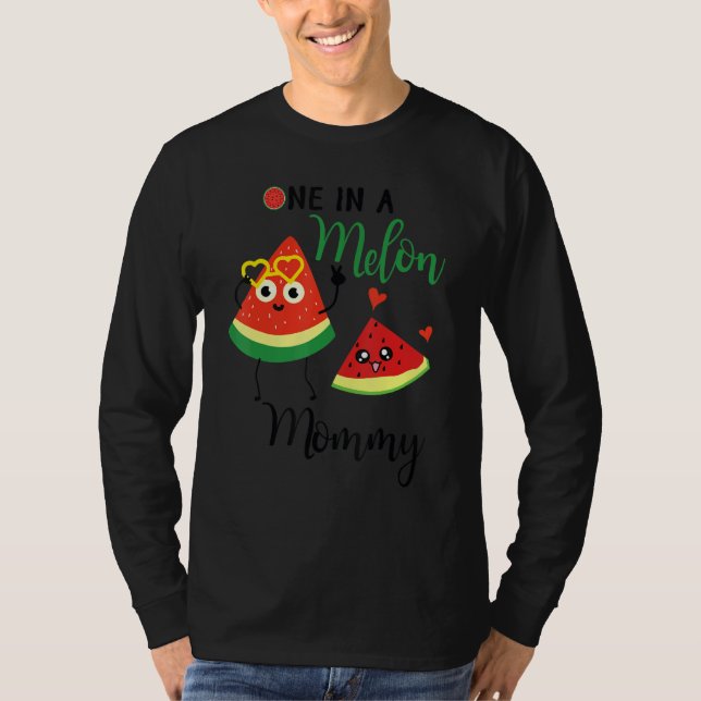 Watermelons Dancing Together Happy Day One In A Me T Shirt (Framsida)