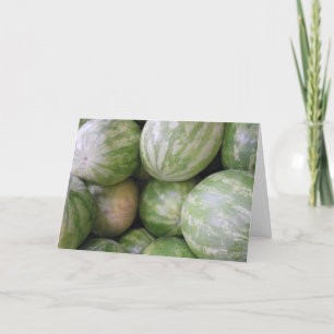 "Watermelons" tackkort Kort