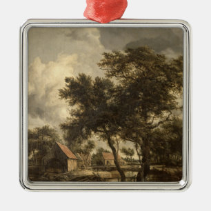 Watermillen, c.1660 julgransprydnad metall