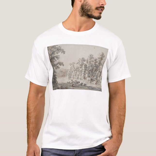 Watermillen vid Ford T-shirt (Framsida)