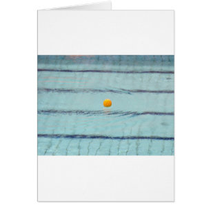 Waterpolo Hälsningskort