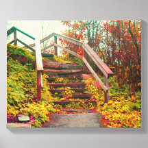 Waterrock Knob-trappan på Blue Ridge Parkway