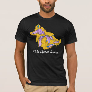 Watershead Greaten Lakes T-shirt