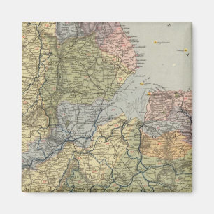 Watershed karta England, Wales 4 Magnet