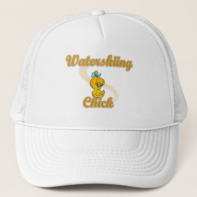 Waterskiing-Chick Truckerkeps (Framsida)