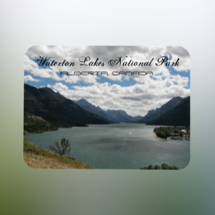 Waterton foto för sjöarnationalpark magnet