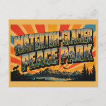 Waterton-Glacier Peace Park Rocky Mountain Lakes