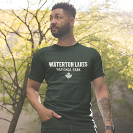 Waterton Lakes National Park Alberta Canada T Shirt