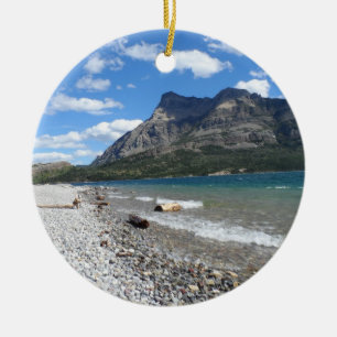Waterton Sjö Alberta, Kanada Julgransprydnad Keramik