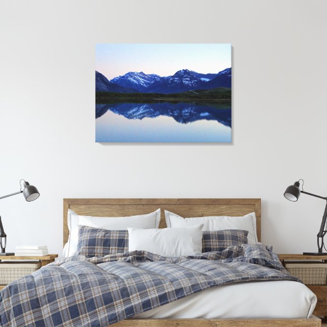 Waterton Sjöar Canvastryck (Insitu (sovrum))