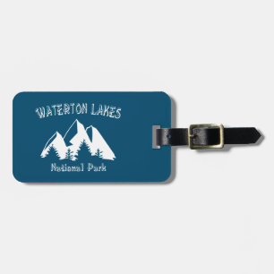 Waterton Sjöar nationalpark Bagagebricka