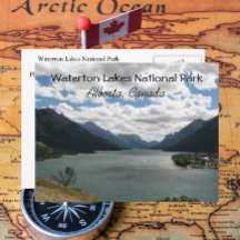 Waterton Sjöar nationalpark, Canada Travel Photo