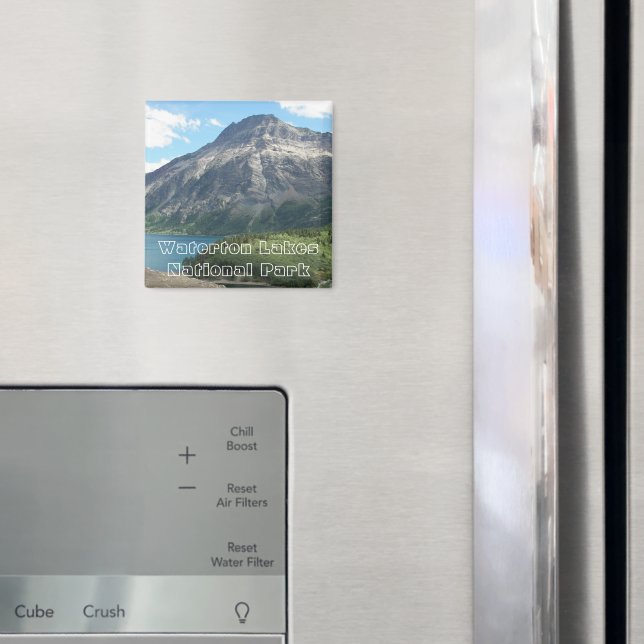 Waterton Sjöar nationalpark Landcape Magnet (In Situ (Fridge))