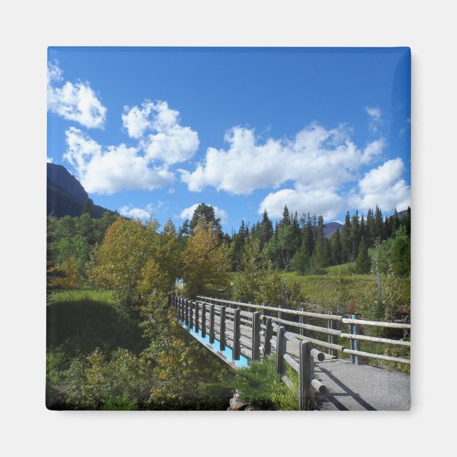 Waterton Sjöar nationalpark Magnet (Framsidan)