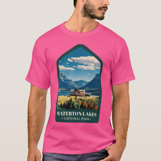 Waterton Sjöar nationalpark T Shirt