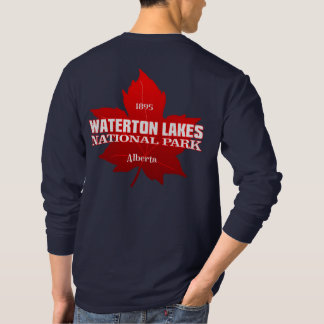Waterton Sjöar NP (kaple löv) T-Shirt