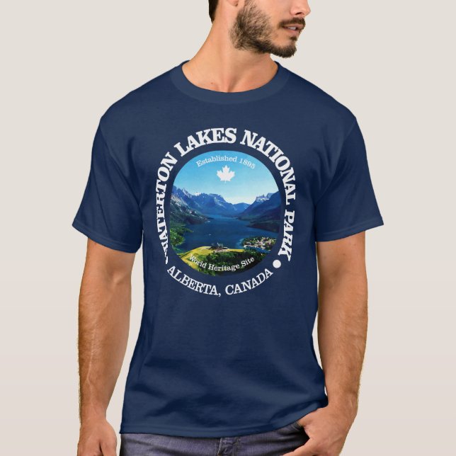 Waterton Sjöar NP T Shirt (Framsida)