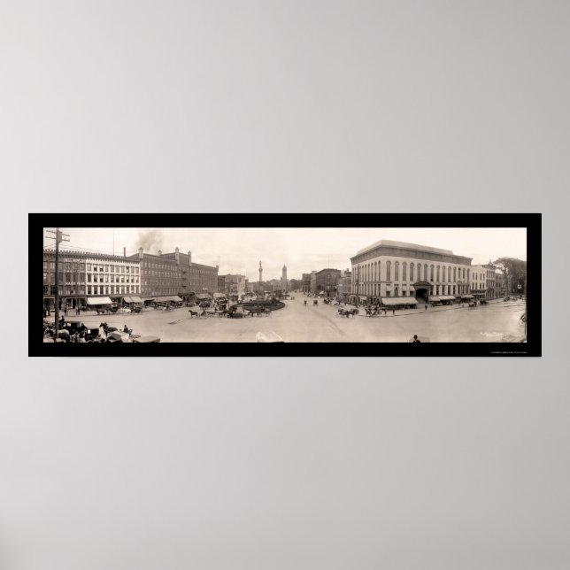 Watertown NY Photo 1909 Poster (Framsidan)