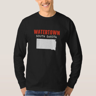 Watertown South Dakota USA State America Travel So T Shirt