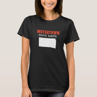 Watertown South Dakota USA State America Travel So T Shirt