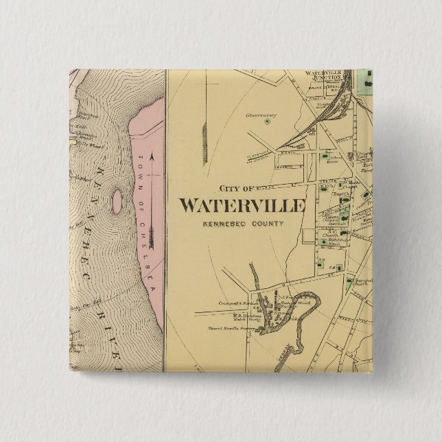 Waterville, Kennebec Co Knapp (Framsida)
